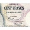 Congo Belge - Pick 33a_4 - 100 francs - Série E - 01/06/1955 - Etat : TTB