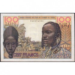 Togo - Pick 801Tb - 100 francs - Série N.139 - 20/03/1961 - Etat : TTB+