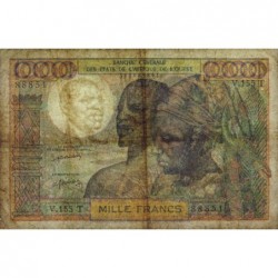 Togo - Pick 803Tm - 1'000 francs - Série V.155 - Sans date (1976) - Etat : TB-