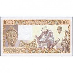 Togo - Pick 807Ta - 1'000 francs - Série R.019 - 1988 - Etat : SUP+ à SPL