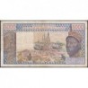 Togo - Pick 808Td - 5'000 francs - Série X.010 - 1989 - Etat : TB