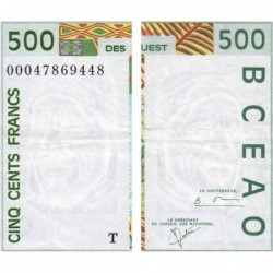 Togo - Pick 810Tk - 500 francs - 2000 - Etat : TTB