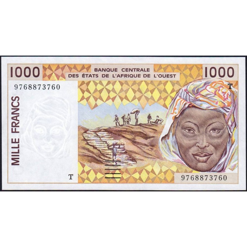 Togo - Pick 811Tg - 1'000 francs - 1997 - Etat : NEUF