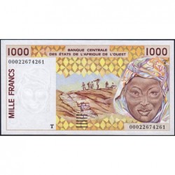 Togo - Pick 811Tj - 1'000 francs - 2000 - Etat : NEUF
