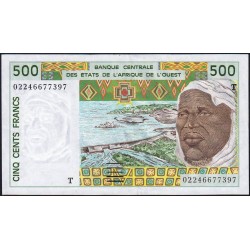 Togo - Pick 810Tm - 500 francs - 2002 - Etat : SUP