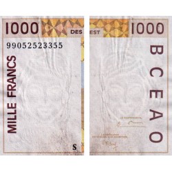 Guinée Bissau - Pick 911Sc - 1'000 francs - 1998 - Etat : TB+