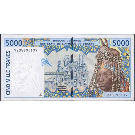 Sénégal - Pick 713Ka - 5'000 francs - 1992 - Etat : NEUF