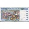 Sénégal - Pick 713Kh - 5'000 francs - 1998 - Etat : TTB