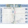 Sénégal - Pick 713Kh - 5'000 francs - 1998 - Etat : TTB