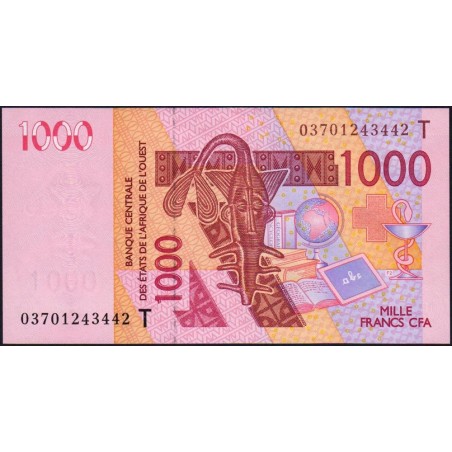 Togo - Pick 815Ta - 1'000 francs - 2003 - Etat : NEUF