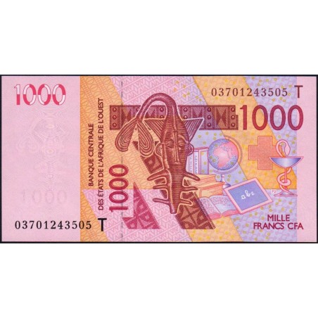 Togo - Pick 815Ta - 1'000 francs - 2003 - Etat : NEUF