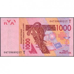 Togo - Pick 815Tb - 1'000 francs - 2004 - Etat : TTB+