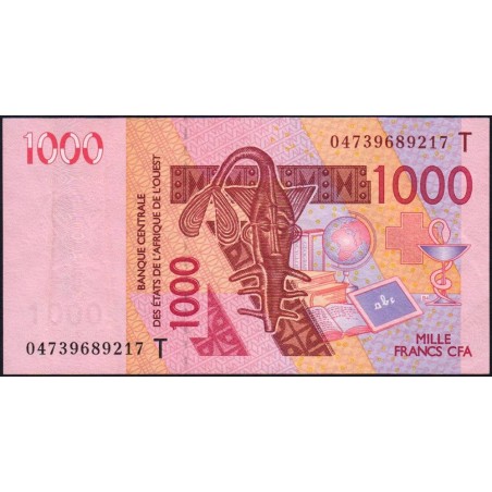 Togo - Pick 815Tb - 1'000 francs - 2004 - Etat : TTB+