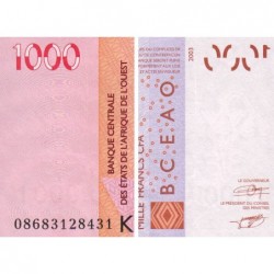 Sénégal - Pick 715Kg - 1'000 francs - 2008 - Etat : SUP