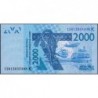 Sénégal - Pick 716Kl - 2'000 francs - 2012 - Etat : NEUF