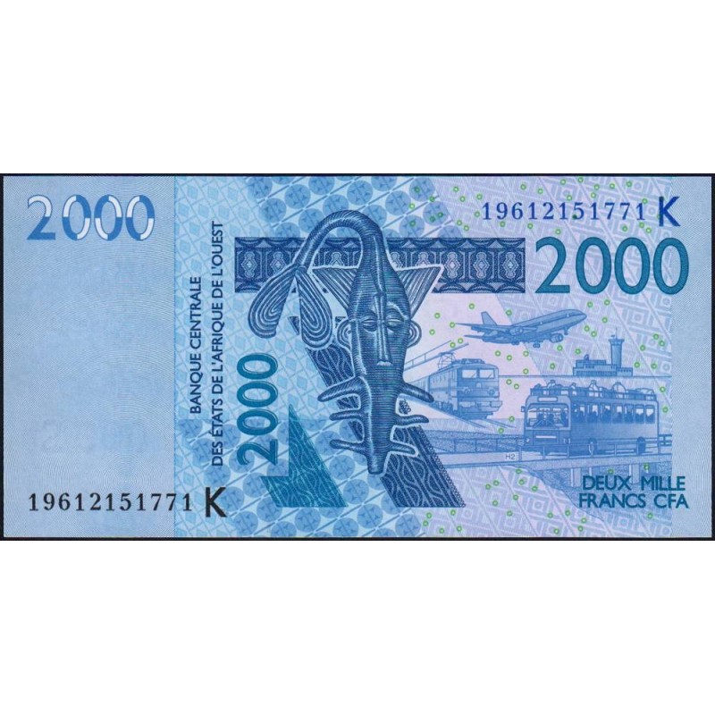 Sénégal - Pick 716Ks - 2'000 francs - 2019 - Etat : NEUF