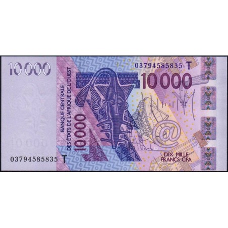 Togo - Pick 818Ta - 10000 francs - 2003 - Etat : NEUF