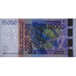 Togo - Pick 818Ta - 10000 francs - 2003 - Etat : NEUF