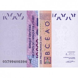 Togo - Pick 818Tc - 10000 francs - 2005 - Etat : NEUF