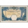 Côte d'Ivoire - Grand-Bassam - Pick 9De - 50 francs - Série X.64 - 12/06/1924 - Etat : TTB+