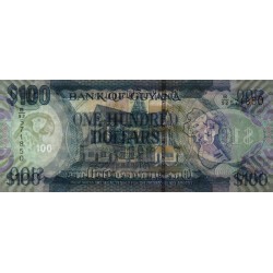 Guyana - Pick 36e - 100 dollars - Série B/92 - 2022 - Etat : NEUF
