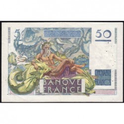 F 20-09 - 02/10/1947 - 50 francs - Le Verrier - Série A.86 - Etat : TTB