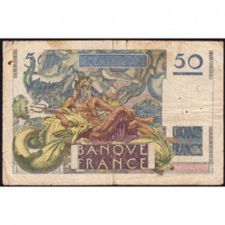 F 20-08 - 12/06/1947 - 50 francs - Le Verrier - Série B.70 - Etat : B+