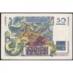F 20-09 - 02/10/1947 - 50 francs - Le Verrier - Série C.87 - Etat : TTB+