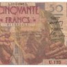 F 20-11 - 17/02/1949 - 50 francs - Le Verrier - Série U.125 - Etat : B+