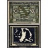 Allemagne - Notgeld - Auerbach - 50 pfennig - Illustration 2 - Type b - 01/07/1921 - Etat : NEUF