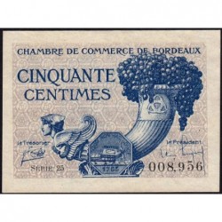 Bordeaux - Pirot 30-28 - 50 centimes - Série 25 - 1921 - Etat : SUP+