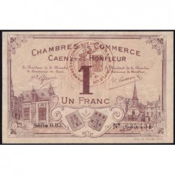 Caen & Honfleur - Pirot 34-6 - 1 franc - Série 003 - 1915 - Etat : SUP+