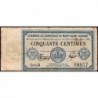 Montluçon-Gannat - Pirot 84-4 - 50 centimes - Série A - 1914 - Etat : B