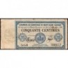 Montluçon-Gannat - Pirot 84-4 - 50 centimes - Série A - 1914 - Etat : B