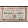 Nevers - Pirot 90-5 - 50 centimes - Série AZ 150 - 12/11/1915 - Etat : SPL+