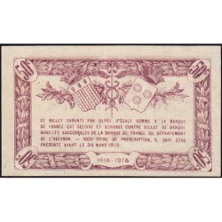 Rodez et Millau - Pirot 108-1 - 50 centimes - Sans série - 12/03/1915 - Etat : SPL+