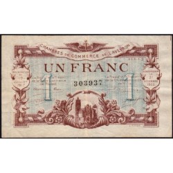 Rodez et Millau - Pirot 108-14 variété - Série 2 - 1 franc - 19/07/1917 - Etat : TB+