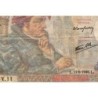 F 19-01 - 13/06/1940 - 50 francs - Jacques Coeur - Série Y.11 - Annulé - Etat : TB-