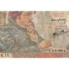 F 19-01 - 13/06/1940 - 50 francs - Jacques Coeur - Série Y.11 - Annulé - Etat : TB-