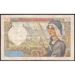 F 19-03 - 26/09/1940 - 50 francs - Jacques Coeur - Série G.21 - Etat : TB