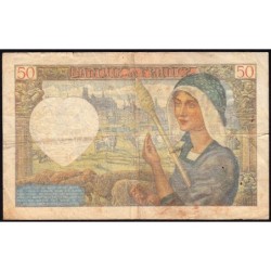 F 19-10 - 08/05/1941 - 50 francs - Jacques Coeur - Série H.79 - Etat : TB