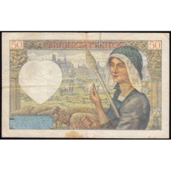 F 19-11 - 15/05/1941 - 50 francs - Jacques Coeur - Série R.84 - Etat : TB-