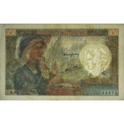 F 19-12 - 17/07/1941 - 50 francs - Jacques Coeur - Série B.93 - Etat : SUP-