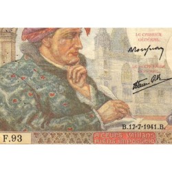 F 19-12 - 17/07/1941 - 50 francs - Jacques Coeur - Série F.93 - Etat : TB+