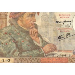 F 19-12 - 17/07/1941 - 50 francs - Jacques Coeur - Série O.93 - Etat : TB+