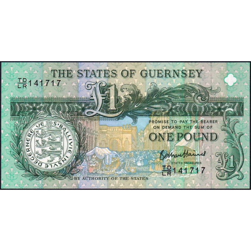 Guernesey - Pick 62 - 1 pound - Série TD/LR - 2013 - Commmémoratif - Etat : NEUF
