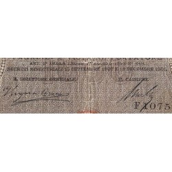 Banco di Sicilia - Pick S 899 - 1'000 lire - Série F - 18/01/1901 - Etat : B