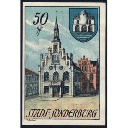 Danemark - Notgeld - Ville de Sonderborg - 50 pfennig - 20/03/1920 - Etat : SPL+