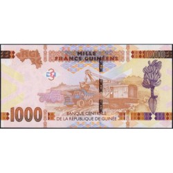 Guinée - Pick 48b - 1'000 francs guinéens - Série CR - 2017 - Etat : NEUF