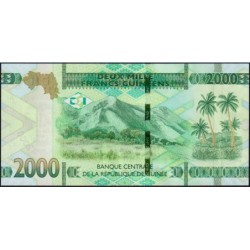 Guinée - Pick 48Aa - 2'000 francs guinéens - Série BF - 2018 - Etat : NEUF